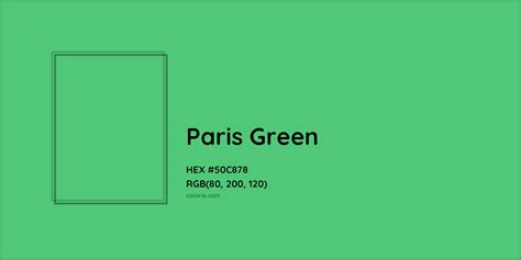 About Paris Green Color Meaning Codes Similar Colors And Paints