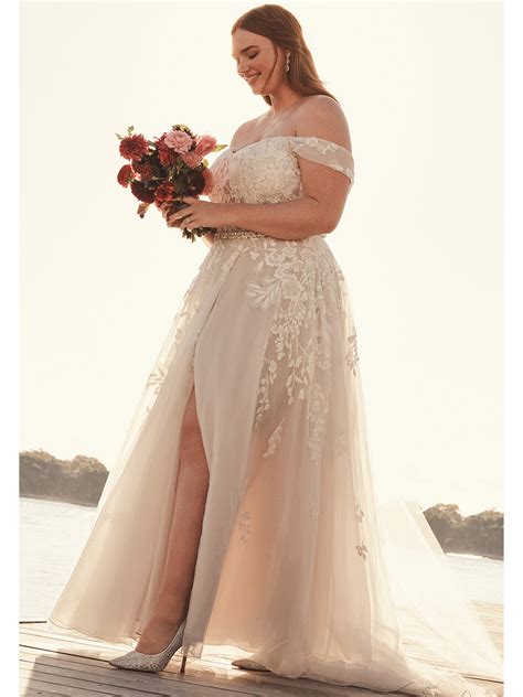 In short, this place is the willy wonka's factory of wedding dress stores, minus the moralizing rhymes. David's Bridal Plus Size Wedding Dresses Are No Longer ...