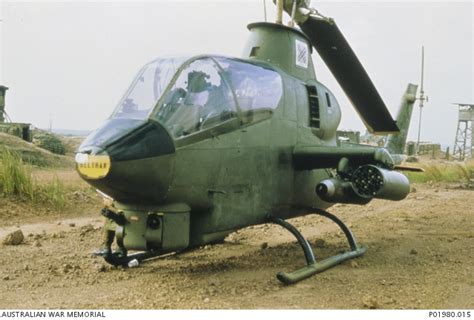 A Bell Ah 1g Hueycobra Helicopter This Aircraft Is Operating From