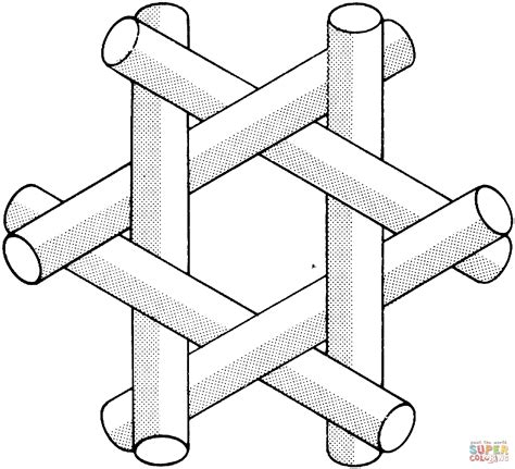 Optical Illusions Coloring Pages