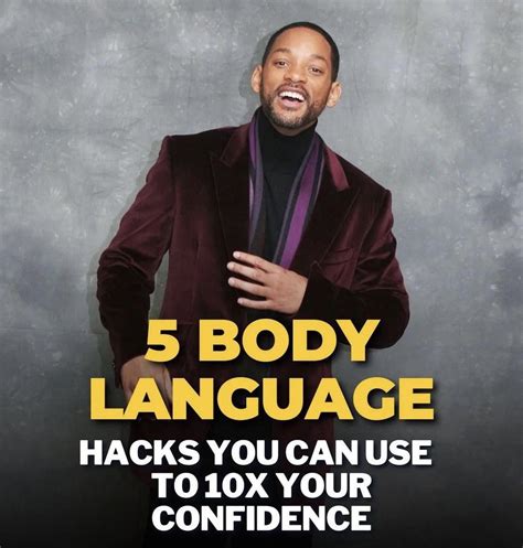 5 Body Language Hacks You Can Use To 10X Your Confidence Self