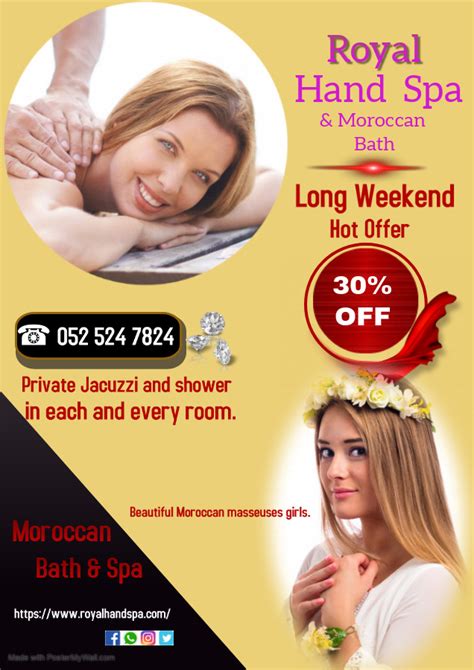 Royal Hand Spa And Moroccan Bath Massage Center Dubai — Long Weekend Holidays 30 Off Have A