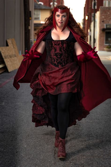 Scarlet Witch Inspired Corset Costume Avengers Costume Etsy Australia