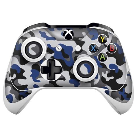 Blue Military Background Skin ΓΙΑ Microsoft Xbox One S Controller