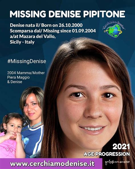 Denise Pipitone Ecco Come Potrebbe Essere Oggi La Nuova Age Progression Diffusa Dalla