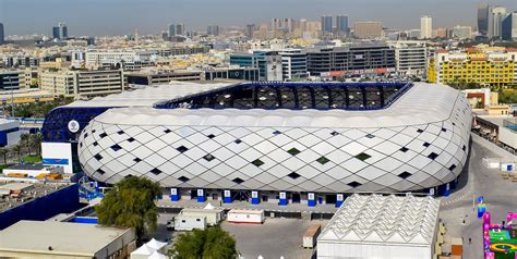 Al Maktoum Stadium Designed By Obearchitects Dubai Uae Stadium