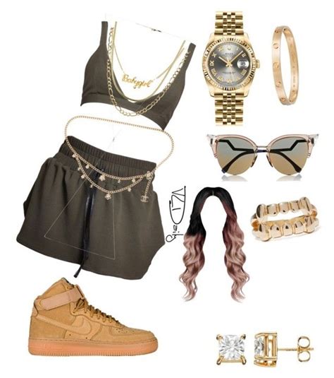 Baddie Outfit By Highmocha Liked On Polyvore Featuring Sterling