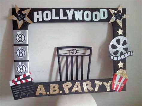 Movie Themed Party Party Frame Hollywood Party Theme