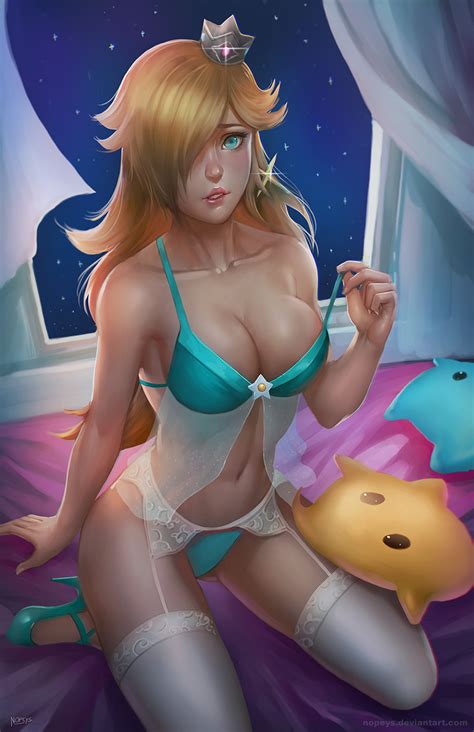 Sexy Blonde Rosalina From Super Mario Looking Aljax8