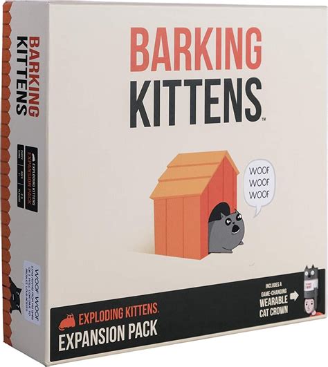 Barking Kittens This Is The Third Expansion Of Exploding Kittens Card
