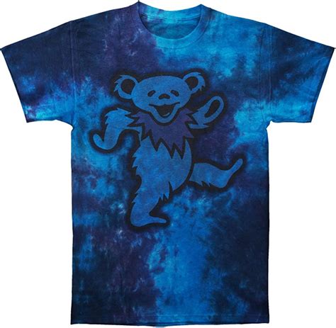 Liquid Blue Mens Grateful Dead Big Bear T Shirt Clothing