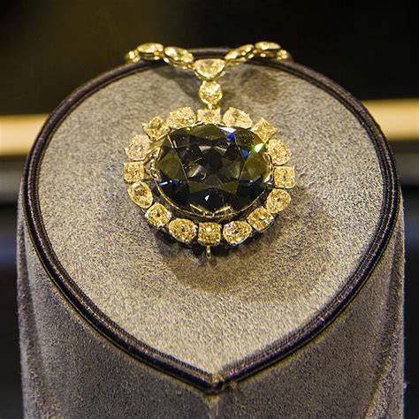 Learn About The Hope Diamond A Stunning Blue Stone Some Say Is Cursed