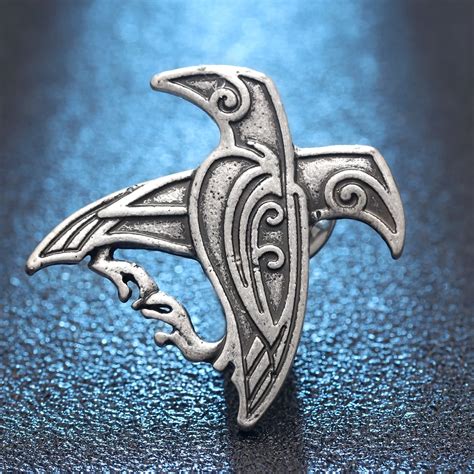 Buy Norse Viking Odins Ravens Pendant Brooch Pin
