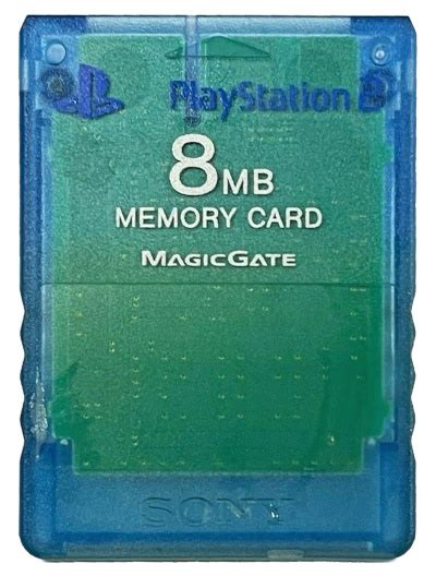 Buy Ps2 Official Memory Card Blue Scph 10020 Playstation 2 Australia