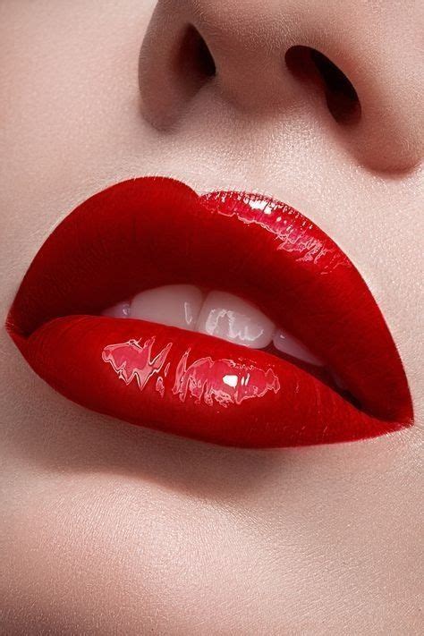 Hot Red Lipstick Dudak R Nleri Pembe Dudaklar K Rm Z Dudaklar