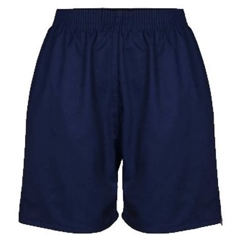 Pe Shorts Polycotton Navy Kevins Schoolwear
