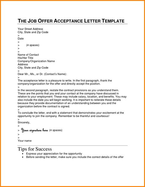 You must write it in a professional way. Valid Reply Letter for Job Offer Sample | Acceptance letter
