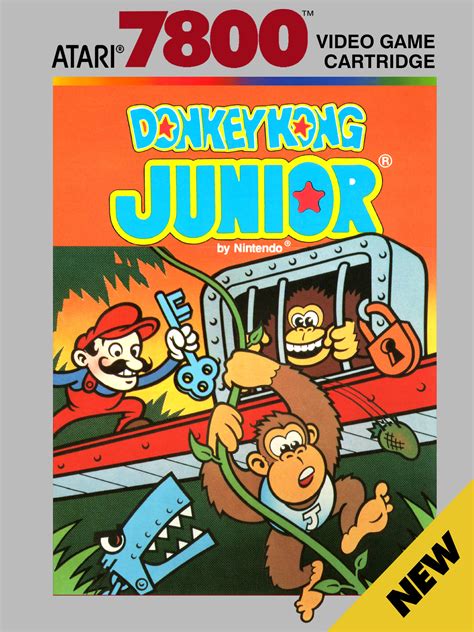 Donkey Kong Junior Rom Atari 7800 Prosystem Atari 7800 Emulatorgames