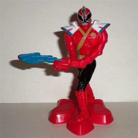 Mcdonalds 2012 Power Rangers Super Samurai Red Ranger Happy Meal Toy