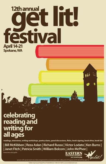 60 Creative And Inspiring Festival Posters Bluefaqs Book Festival