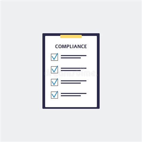 Regulatory Compliance Checklist Rules Standard Or Policy Of Company