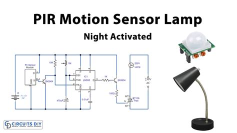 Night Activated Pir Motion Sensor Lamp