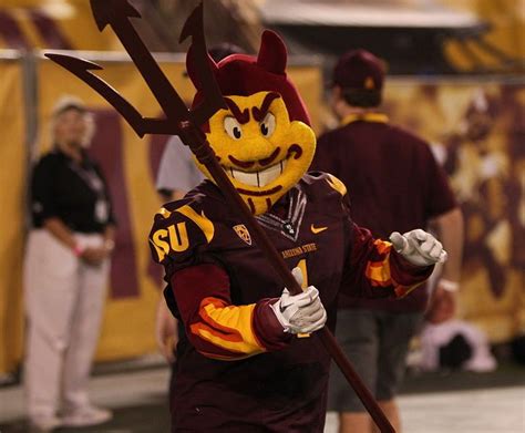 Sparky The Arizona State Sun Devils Mascot