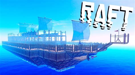 Designing the Epic Pirate Ship! - Raft Gameplay - YouTube