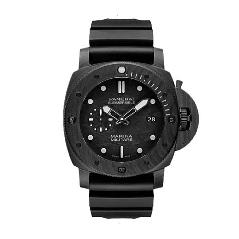 Panerai Submersible Marina Militare Carbotech Automatic 47 Mm Carbotech