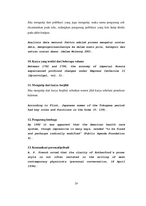 Cara Mengutip Dari Skripsi - Berbagi Informasi