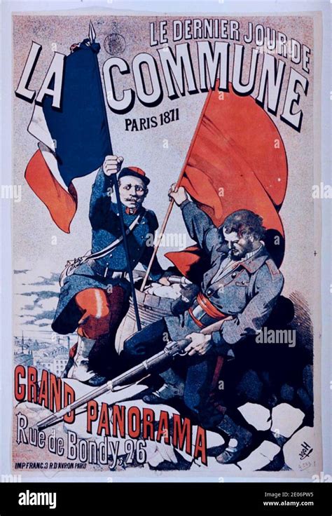Le Dernier Jour De La Commune Paris 1871 Stock Photo Alamy