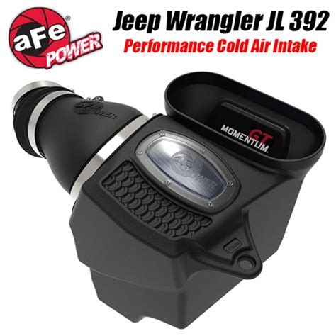 2021 2022 Jeep Wrangler Jl 64l Cold Air Intake By Afe Power