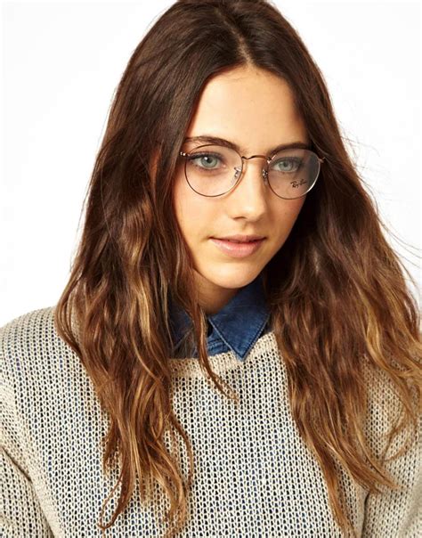 We don't know when or if this item will be back in stock. Ymc Rayban Round Glasses in Brown | Lyst