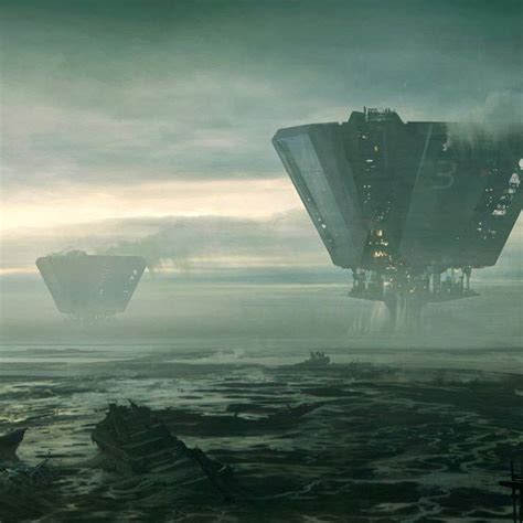 Oblivion Concept Art By Andree Wallin Cg Daily News Sci Fi