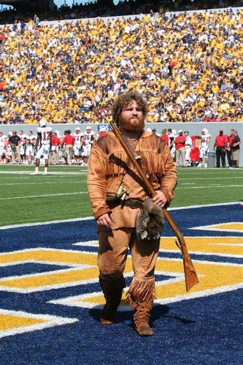 West Virginia Mountaineers Mascot The Mountaineer West Virginia History West Virginia
