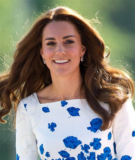 Catherine Duchess Of Cambridge Looks Beautiful With Her Long Hair