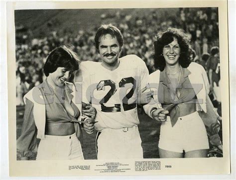 Movie Still~burt Reynolds With Cheerleaders~semi Tough 1977 Football