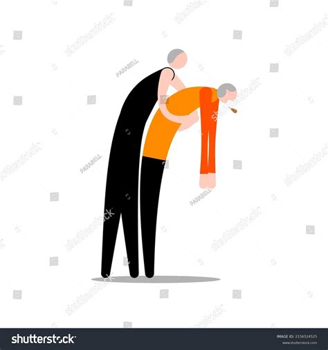 Cartoon Character Heimlich Maneuver First Aid Stock Vector Royalty Free 2156524525 Shutterstock