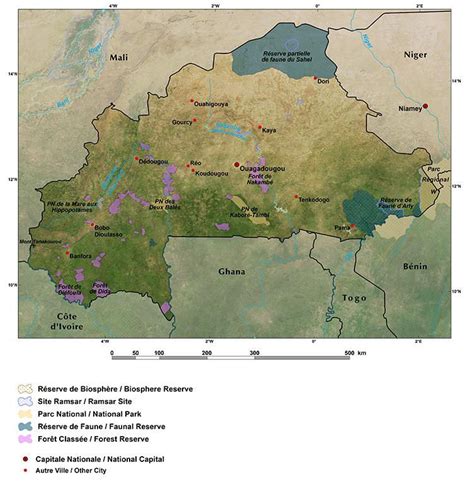 Map Of Africa Burkina Faso World Map