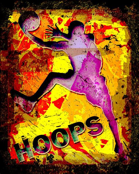 Hoops Basketball Player Abstract Photograph By David G Paul Fine Art