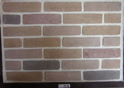 Wide Faux Stone Veneer Exterior Faux Brick Wall Panels Cement Material