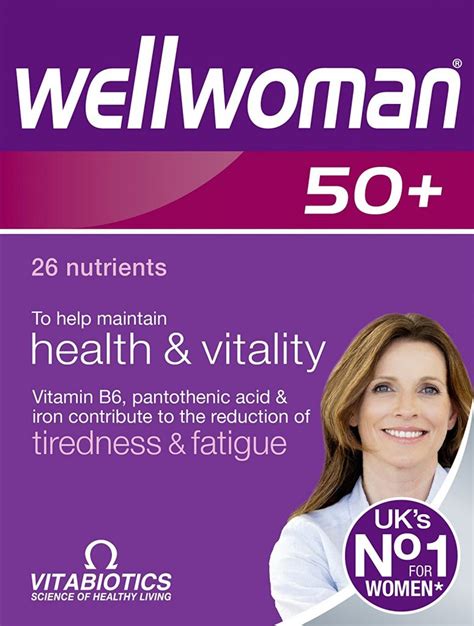 7 Best Vitamins For Women Over 50 In Uk 2022 Supplement Reviews Uk