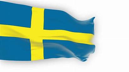 Flag Sweden Waving Similar Slowly Loop Seamless