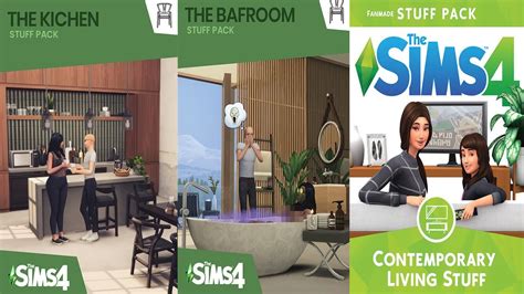 3 Kits Gratuits À TÉlÉcharger Sims 4 Cc Youtube