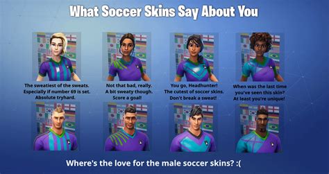 What Your Choice Of Soccer Skins Say About You Rfortnitebr