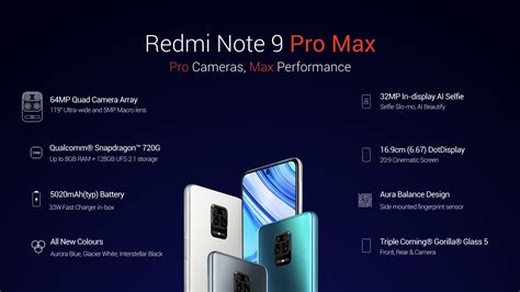 Xiaomi redmi note 9 pro android smartphone. Xiaomi представила смартфоны Redmi Note 9 Pro и Redmi Note ...