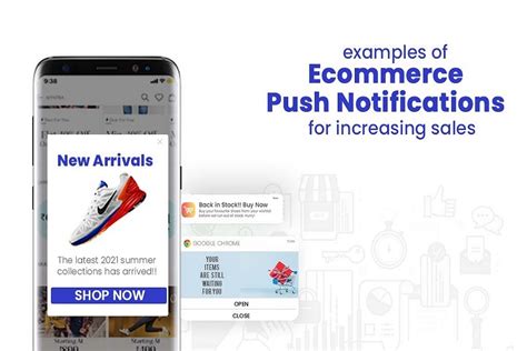 Examples Of E Commerce Push Notifications For Increasing Sales