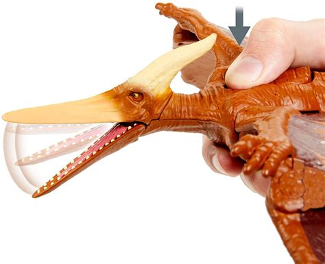Mattel Jurassic World Sound Strike Pteranodon Dinosaur Camp Cretaceous