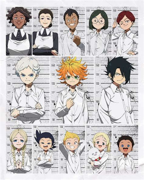 The Promised Neverland Anime Reveals Cast Staff Character Visuals