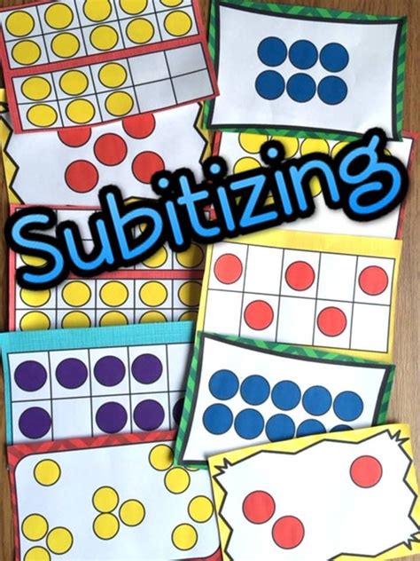 Subitizing Number Sense Game Counting Fives Ten And Twenty Frames